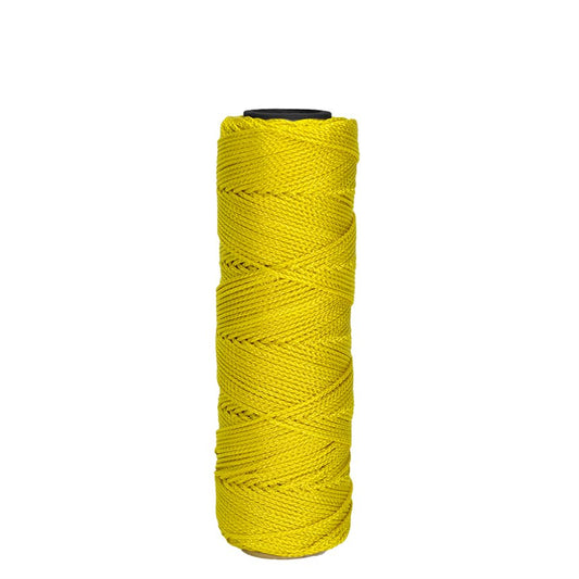 Bon Tool Braided Nylon Line #18 - Yellow