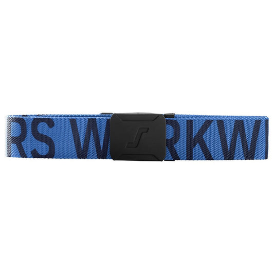 Snickers 9004 Logo Belt - True Blue/Black