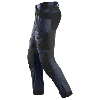 Snickers 6241 AllroundWork, Stretch Trousers Holster Pockets - Navy\Black