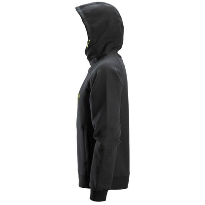 Snickers 2845 Logo Hoodie - Black