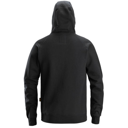 Snickers 2846 Logo Full-Zip Hoodie - Black