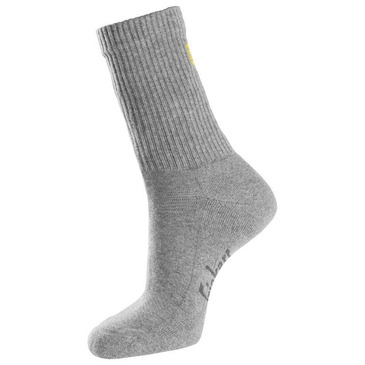 Snickers 9214 Cotton Socks, 3-Pack - Grey Melange