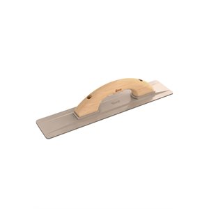 Bon Tool Bevel-End Cast Magnesium Float - Wood Handle (22-120)