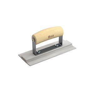 Bon Tool Formed Wall Magnesium Float - Wood Wave Handle