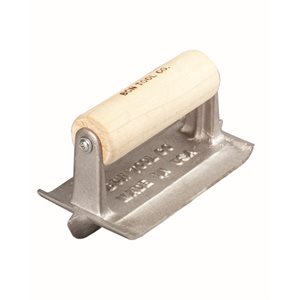 Bon Tool Aluminium Concrete Groover - Wood Handle