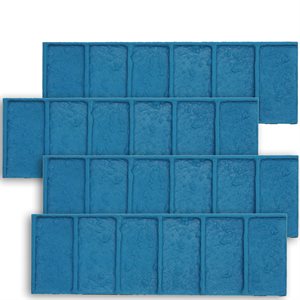 Bon Tool Worn Brick Border Urethane Mat Set (32-498)