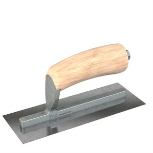 Bon Tool Carbon Steel Midget Trowel - Camel Back Wood Handle