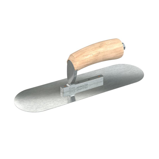 Bon Tool Razor Stainless Steel Pool Trowel - Camel Back Wood Handle