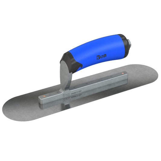 Bon Tool Carbon Steel Pool Trowel - Comfort Wave Handle