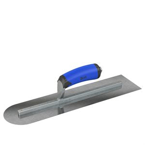 Bon Tool Carbon Steel Square/Round Trowel - Comfort Wave Handle