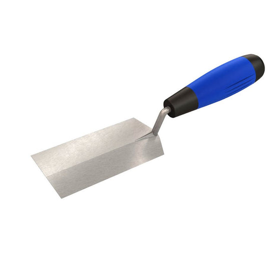 Bon Tool Stainless Steel Margin Trowel Comfort Handle