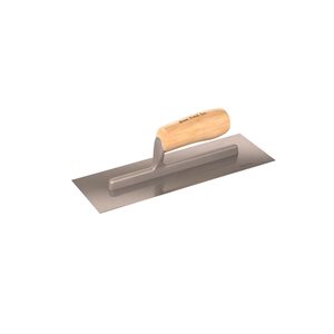 Bon Tool Concrete Trowel - Camel Back Wood Handle