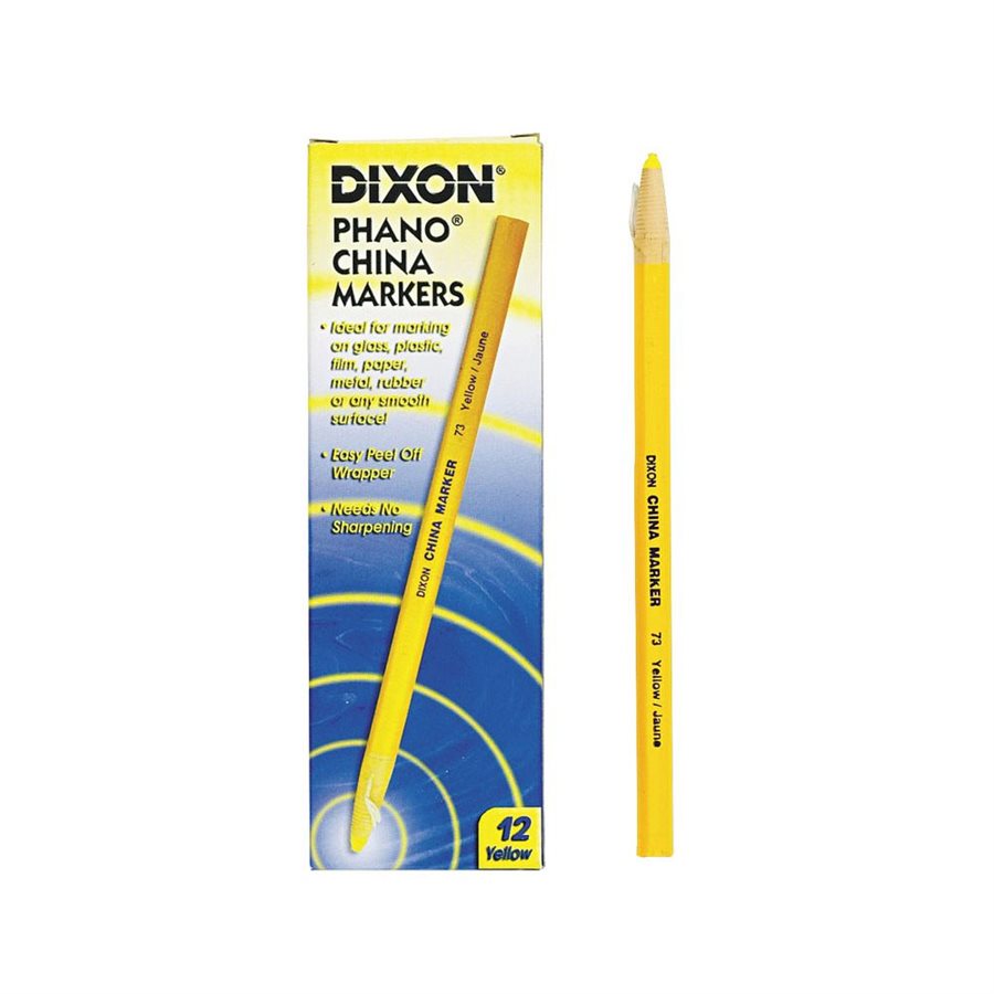 Dixon China Marker - Yellow 84-281 (Single Pencil)