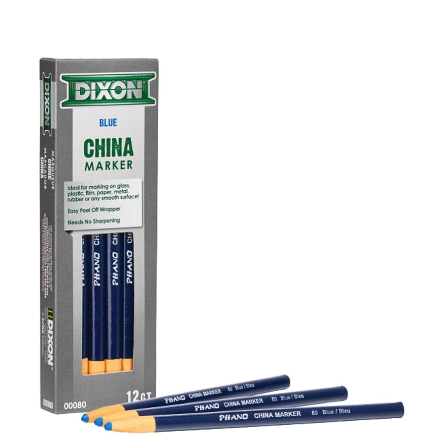 Dixon China Marker - Blue 84-284 (Single Pencil)