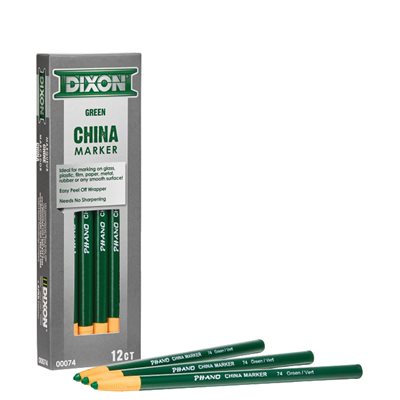 Dixon China Marker - Green 84-285 (Single Pencil)