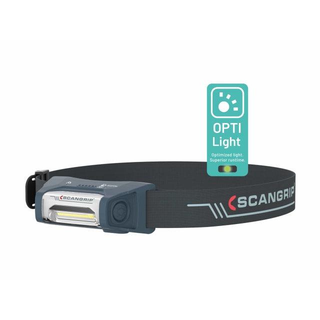 Scangrip I-VIEW Rechargeable Headlamp with Sensor 400 lumens