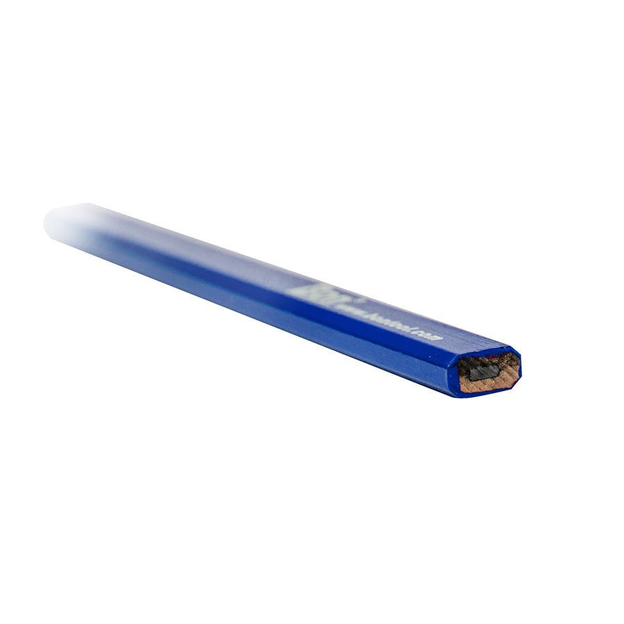 Bon Tool Carpenter Pencil - Blue Casing Hard Black Lead 34-338 (Single Pencil)