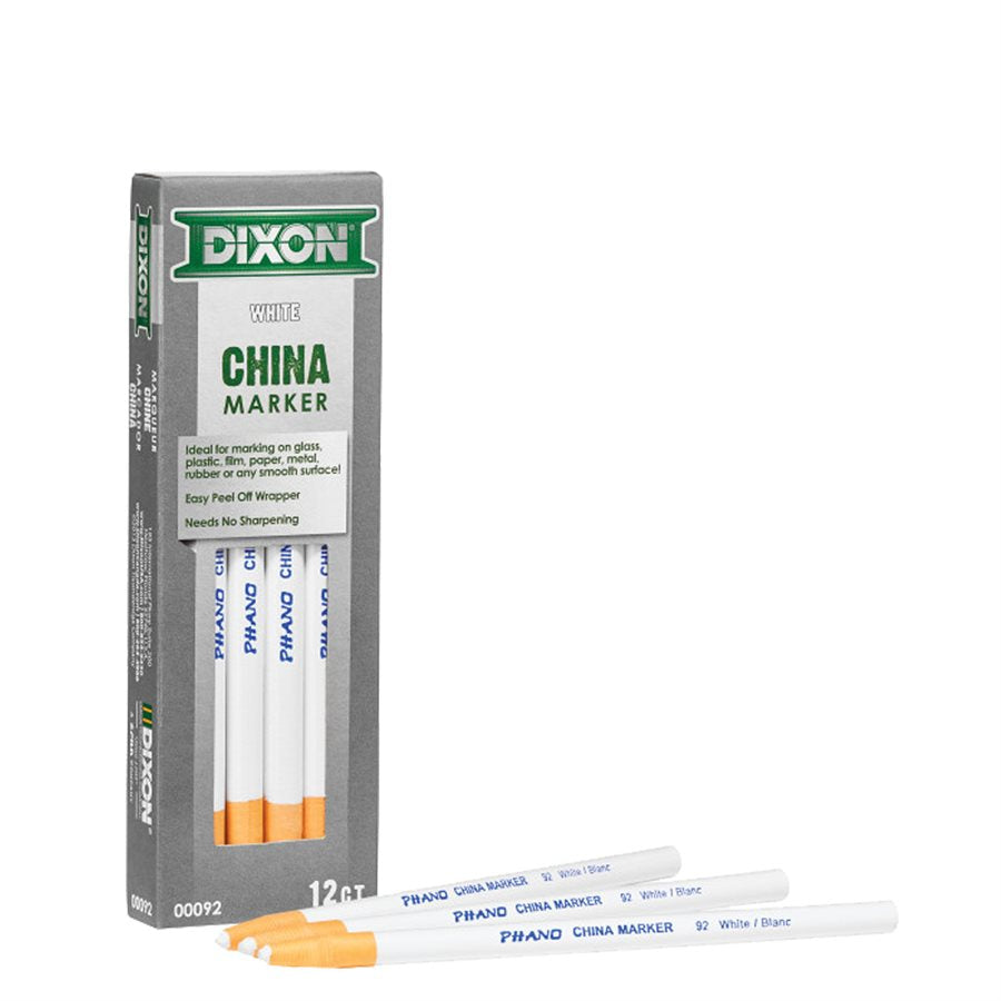 Dixon China Marker - White 84-282 (Single Pencil)